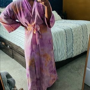 URBAN OUTFITTERS TIE-DYE ROBE